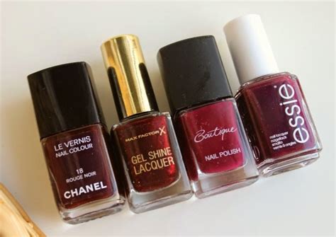 essie sole mate chanel rouge noir|Dupin' My Chanel Nail Stash .